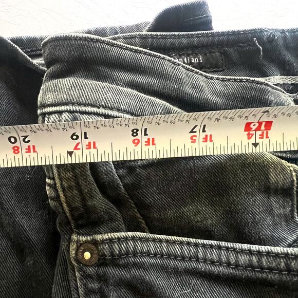 Hugo Boss Jeans Men 40x32 Cashmere-Touch Black Candiani Italy Denim Relaxed Fit - Picture 12 of 16